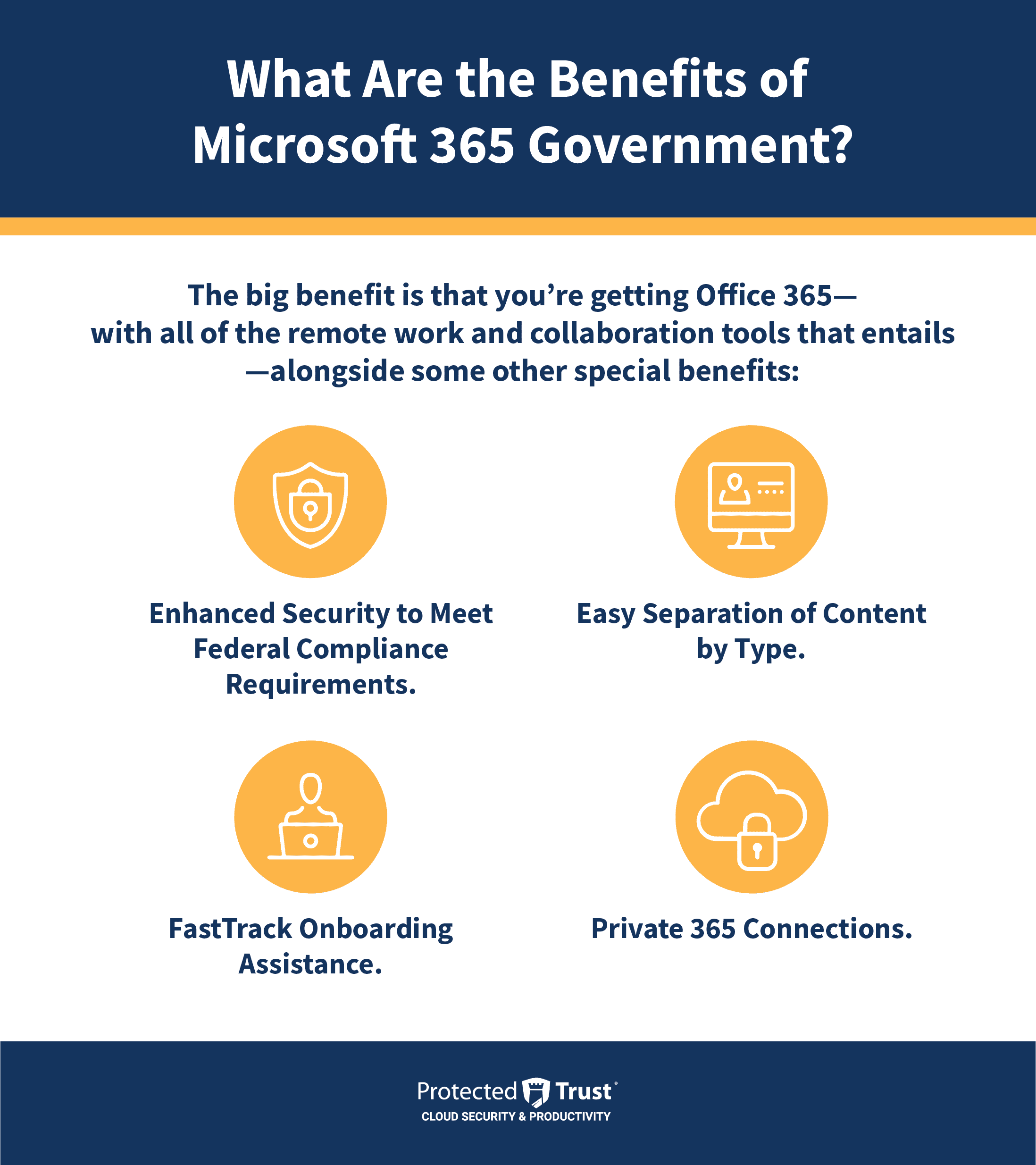 benefits of Microsoft 365 Government